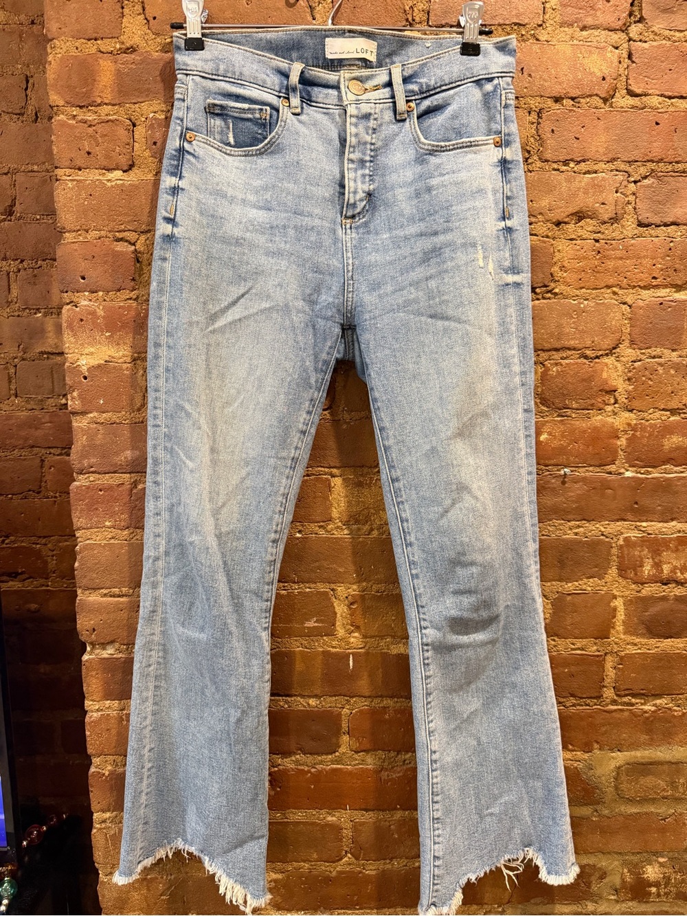 LOFT Women's Light Wash Denim Jeans